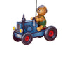 Ornament Teddy on a tractor