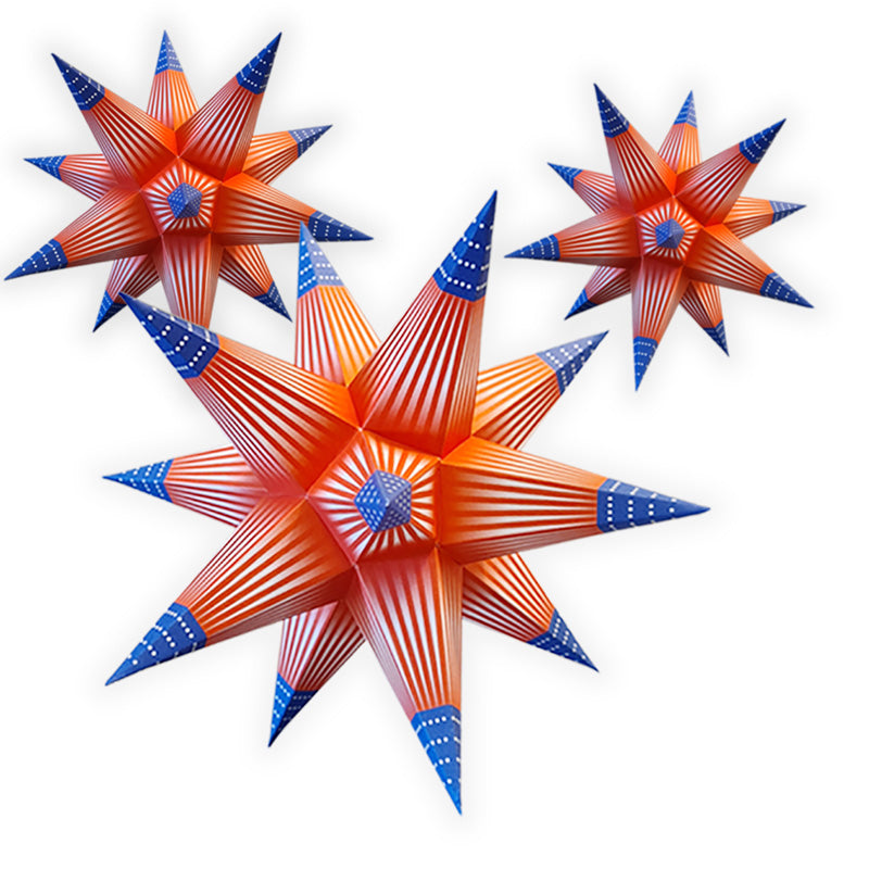 Steinbach Star (3er Set) - Stars & Stripes